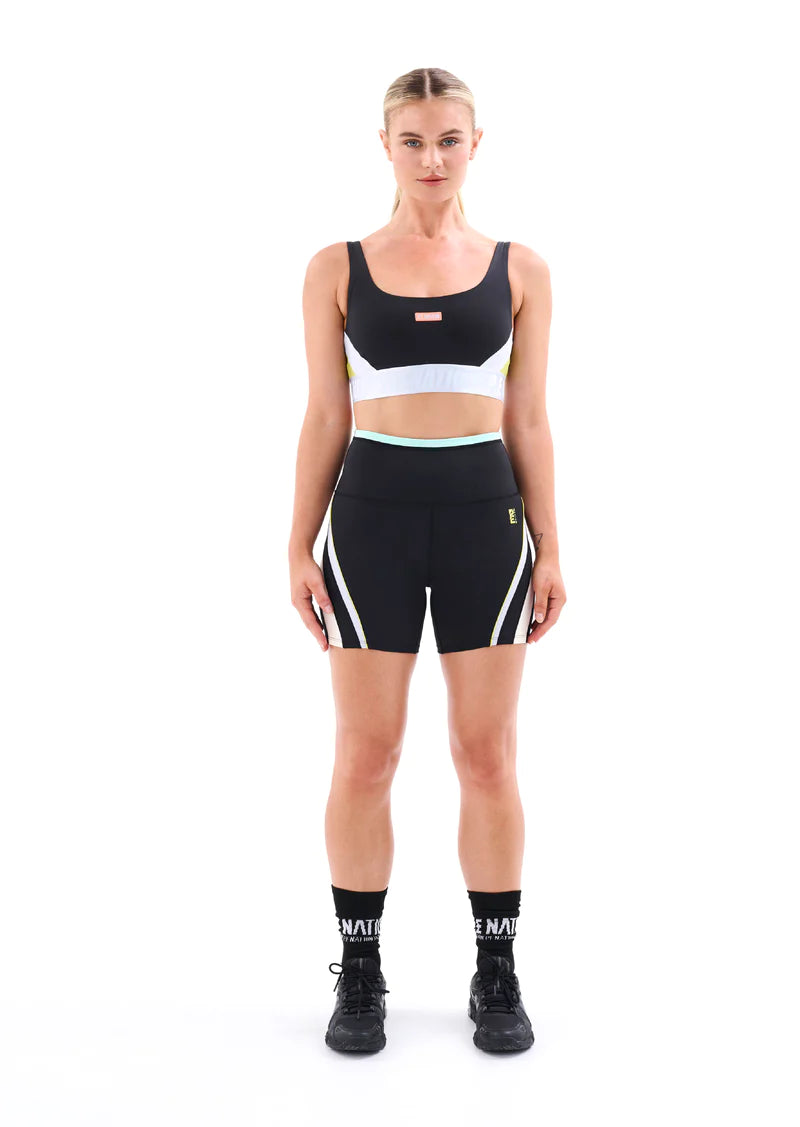 Limited Time Discount activewear hoodieREFRACTION BIKE SHORT IN BLACK