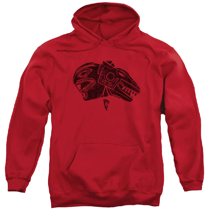 Huge Discounts sporty hooded sweatshirtMighty Morphin Power Rangers Red - Pullover Hoodie