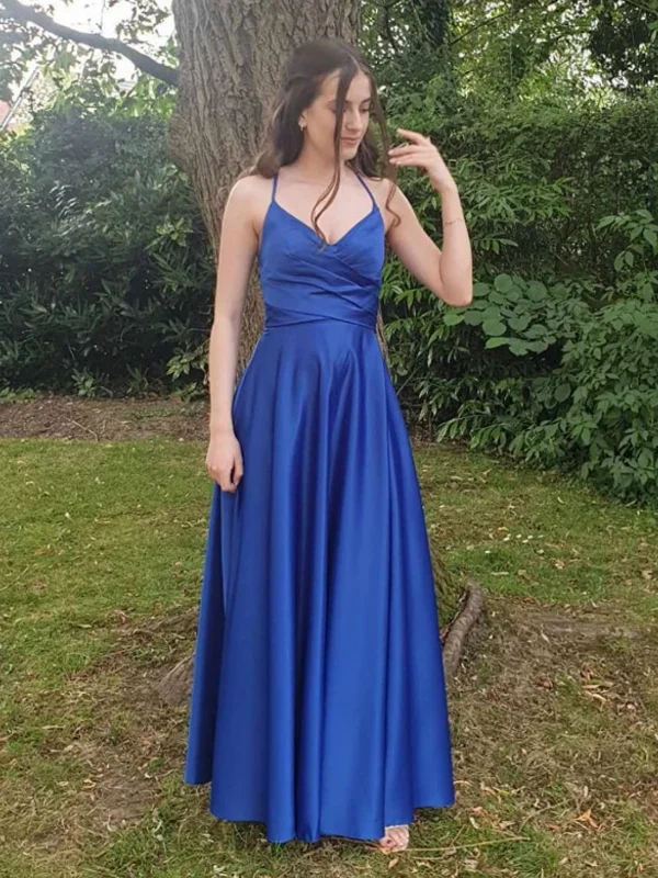 Discount Deals vintage dressvintage dressA Line V Neck Backless Royal Blue Long Prom Dresses, Backless Royal Blue Formal Dresses, Long Blue Evening Dresses SP2997 Discount Deals vintage dressvintage dressA Line V Neck Backless Royal Blue Long Prom Dresses, Backless Royal Blue Formal Dresses, Long Blue Evening Dresses SP2997