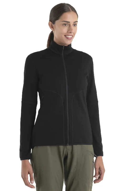 Blowout Deals Womens Merino 560 RealFleece™ Elemental II LS Zip Jacket