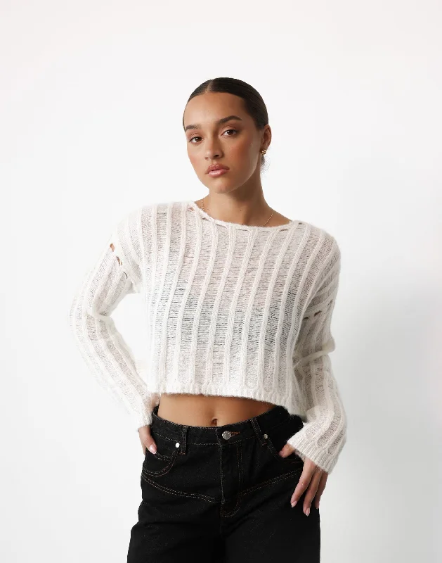 Special Price Florida Knit Jumper (Cream)