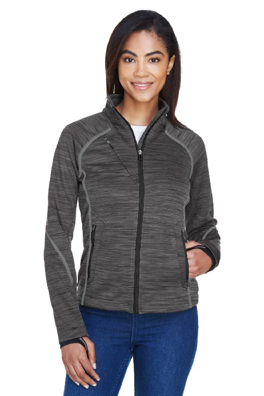 Price Drop sleek and warm coatNorth End Womens Sport Red Flux Full Zip Jacket - Carbon Grey/Black
