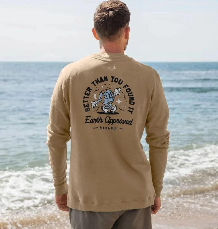 Mega Sale Men's Earth Approved Sweatshirt
