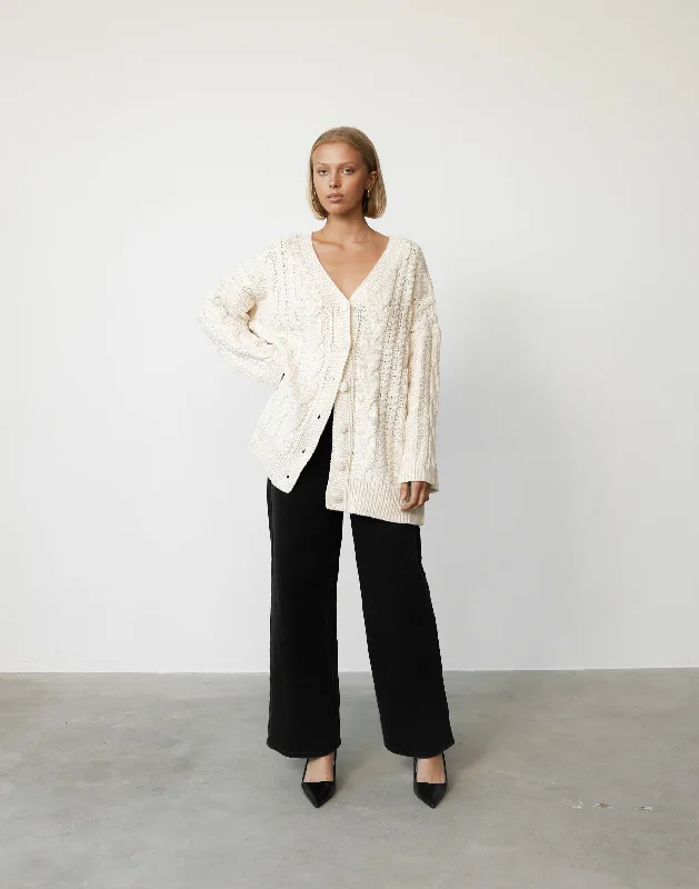 Final Markdown Ashleigh Cardigan (Beige)