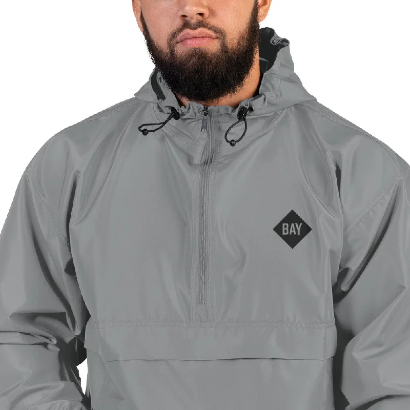 Price Rollback BAY Graphite Windbreaker