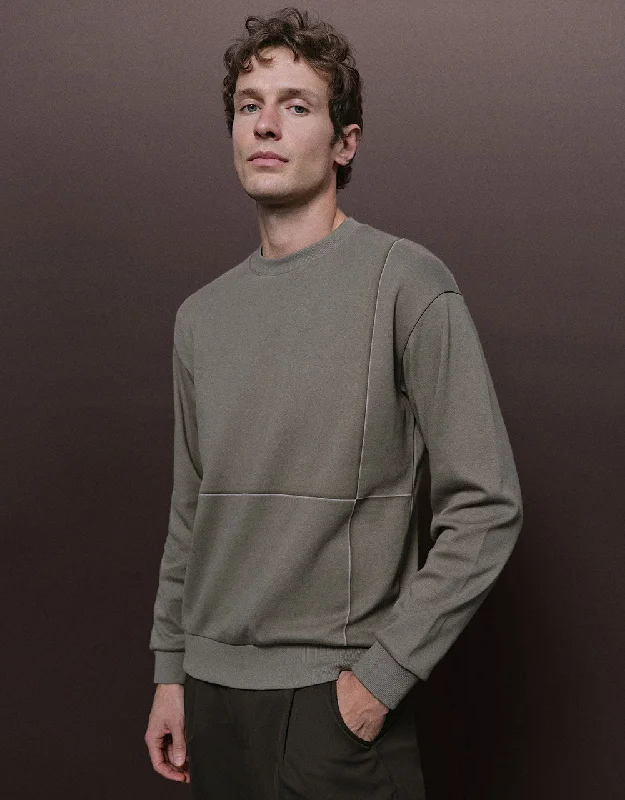 Buy More, Save More Crew Neck Straight Sweatshirt