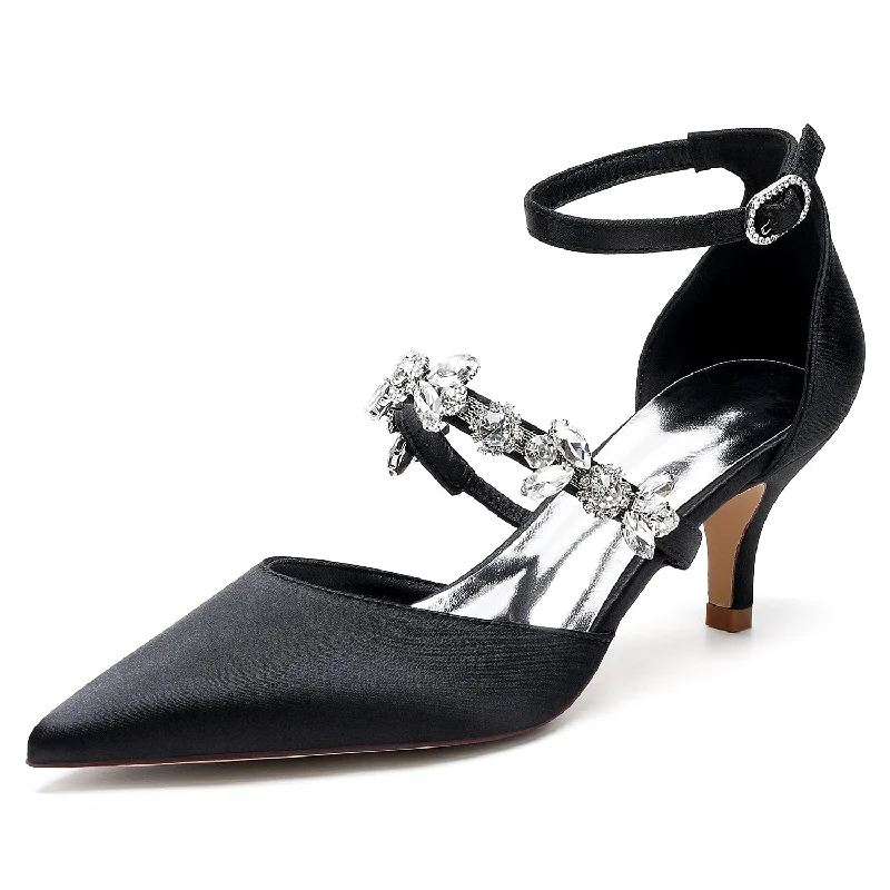 sophisticated dressStiletto Heel 6cm Silk-Like Shoes CK0482