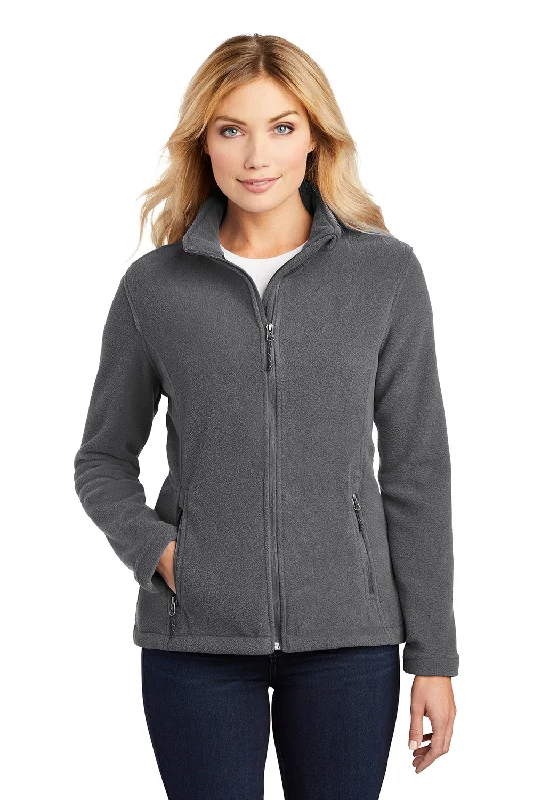 Today’s Deal utility coatPort Authority Womens Full Zip Fleece Jacket - Iron Grey