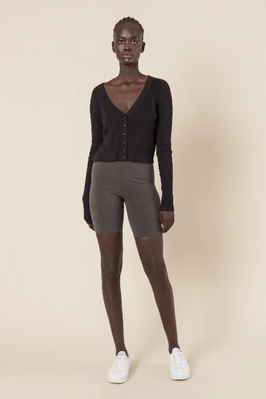 Exclusive Preview fashionable fitness sweatshirtNude Classic Bike Short- Coal