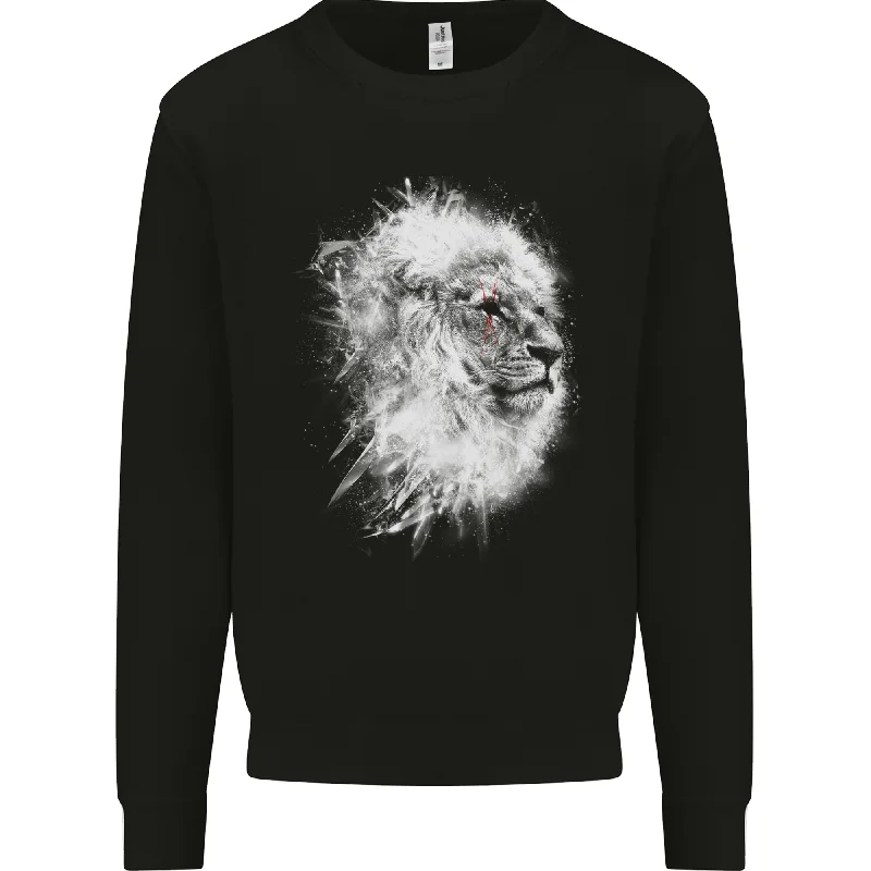 Bargain Prices breathable workout hoodieA Lion Mens Sweatshirt Jumper