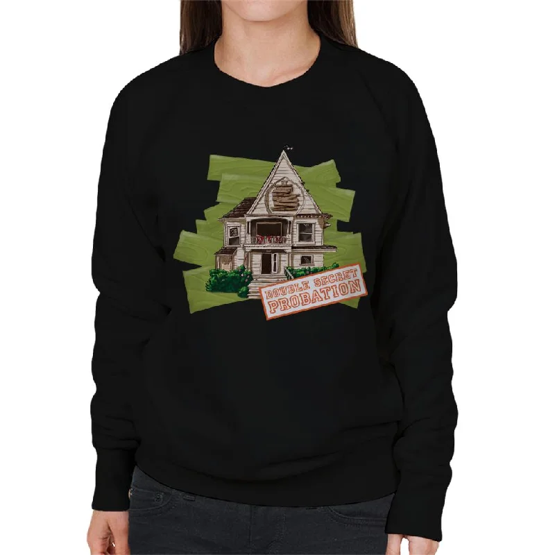 fashionable fitness sweatshirtAnimal House Double Secret Probation Women's Sweatshirt