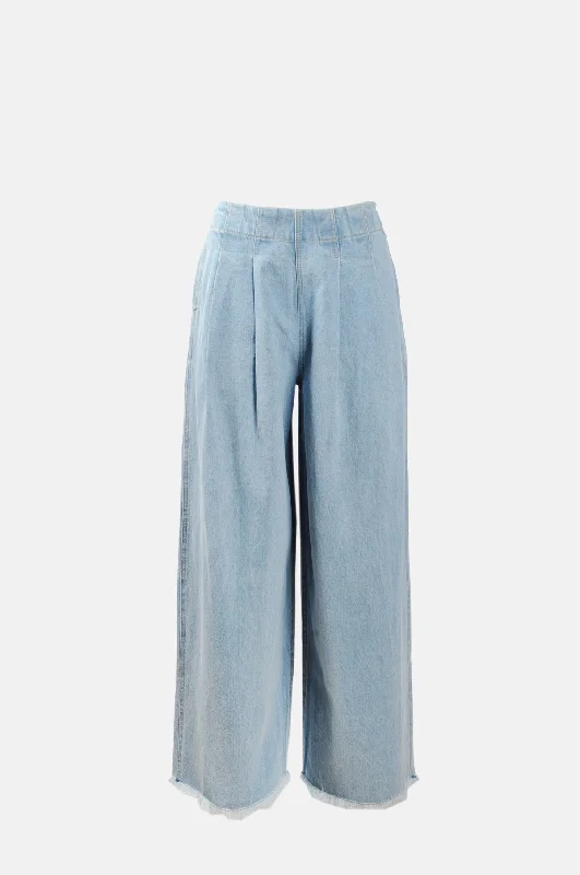 Daily Specials eco-friendly fitness hoodieOona Fayed Denim Pants Blue