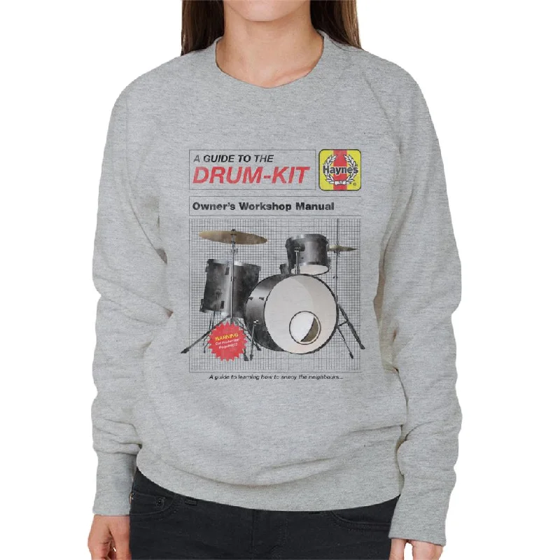 Anniversary Sale lightweight fitness hoodieHaynes Drum Kit Owners Workshop Manual Women's Sweatshirt