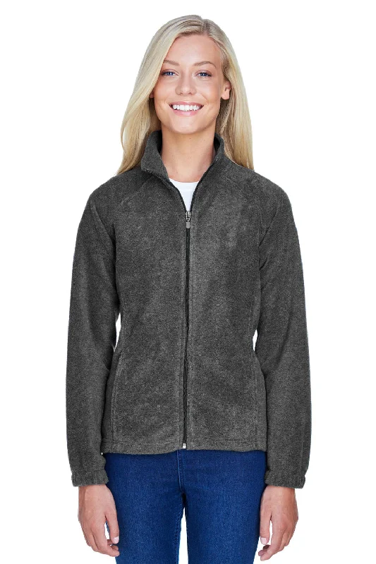 Customer Appreciation Sale chic wool coatHarriton Womens Pill Resistant Fleece Full Zip Jacket - Charcoal Grey