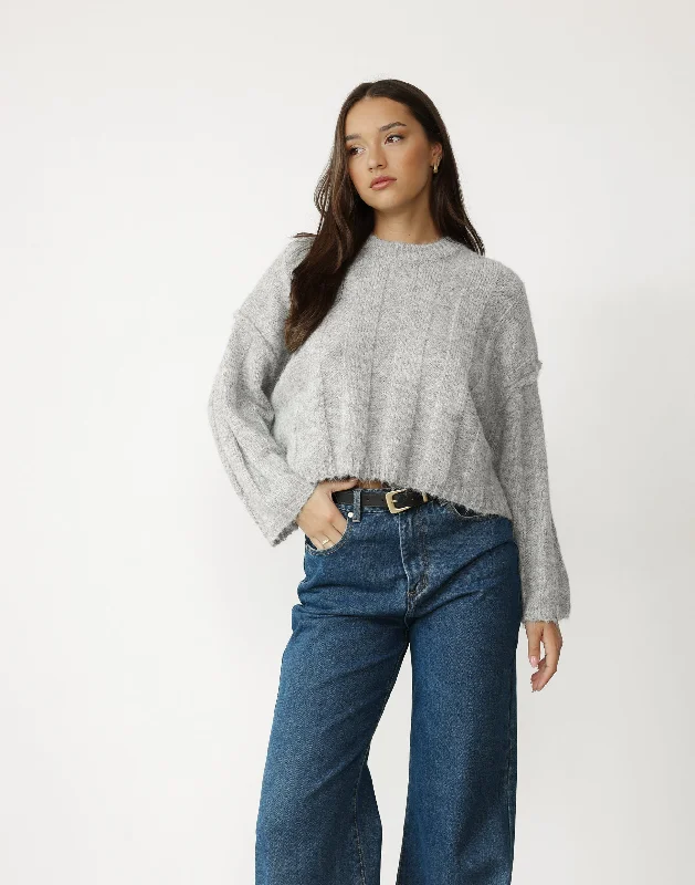 Year-End Clearance Katrin Jumper (Grey Marle)
