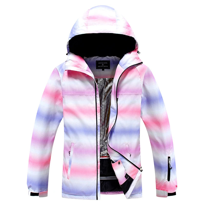 chic padded coatARCTIC QUEEN Colorful Winter Ski Snowboard Jacket - Women's