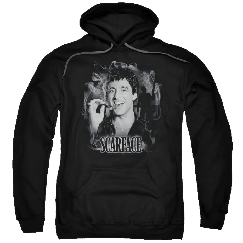 Special Discount casual zip-up sweatshirtScarface Smokey Scar - Pullover Hoodie