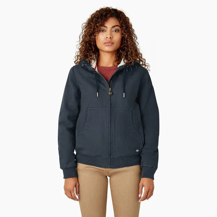Price Reduction insulated jacketDickies Women's Fleece Lined Duck Canvas Jacket