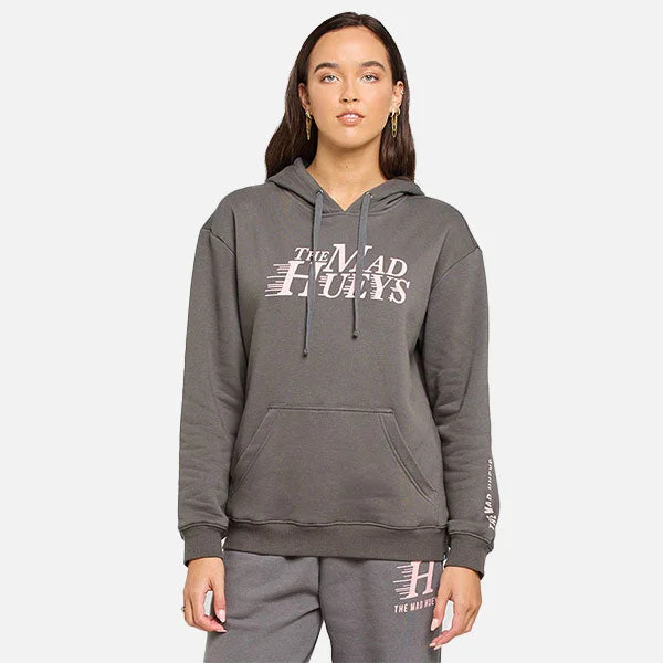 Huge Savings The Mad Hueys Speeding Hueys Womens Pullover - Charcoal
