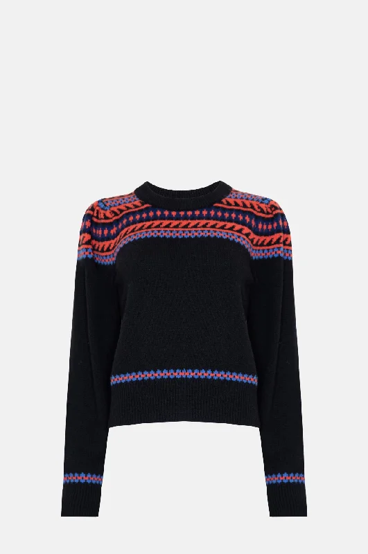 Super Deal cool workout sweatshirtJackie Sweater Highgrove Fairisle