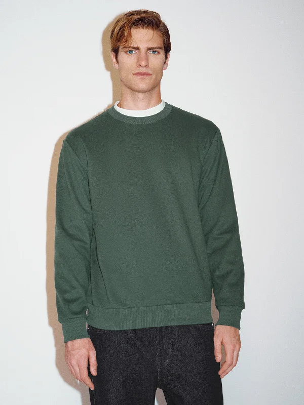 Markdowns Long Sleeve Crew Neck Sweatshirts