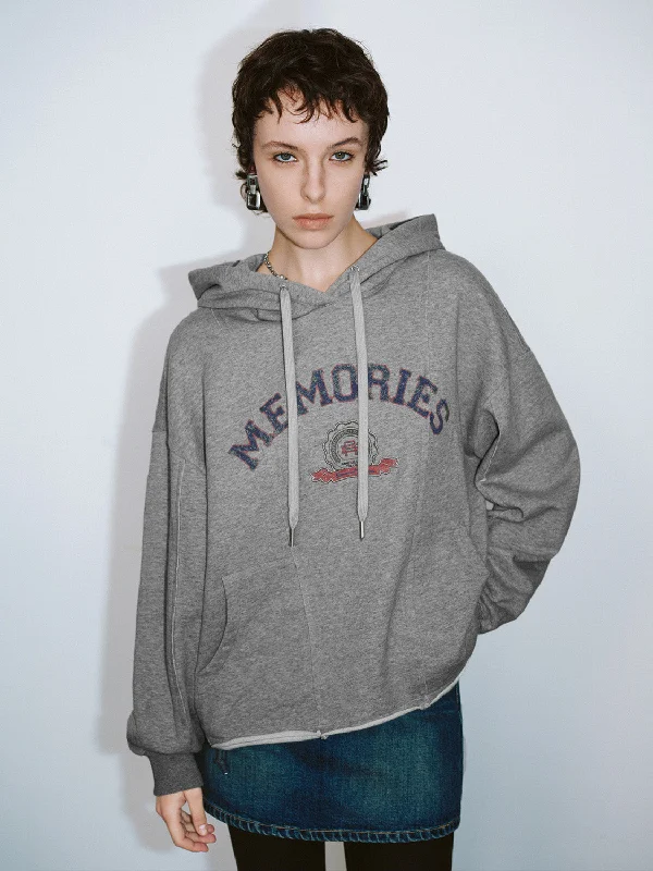 YEAR-End Clearance Printed Hooded Loose Sweatshirt