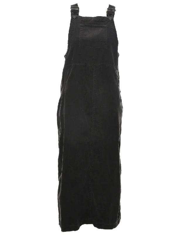 Unmissable Offer padded coatCorduroy Pinafore Dress - M