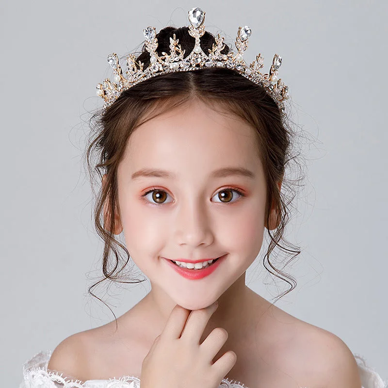 Warehouse Sale v-neck dressv-neck dressWedding Hair Accessories for Kids, Flower Girl Hair Accessory, Princess Headpiece Flower Girl Headpiece  Accessories for Birthday Party 636457342173