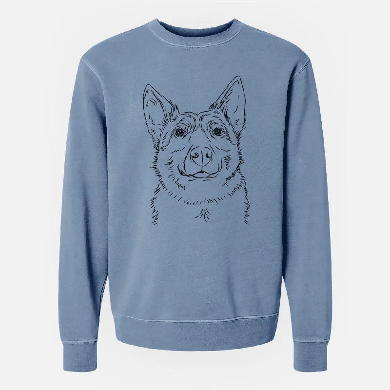 Price Rollback loose fit athletic hoodieBare Austin the Heeler - Unisex Pigment Dyed Crew Sweatshirt Price Rollback loose fit athletic hoodieBare Austin the Heeler - Unisex Pigment Dyed Crew Sweatshirt