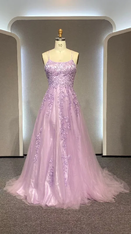Big Discounts bodycon dressbodycon dressWholesale Backless Purple Lace Long Prom Dresses