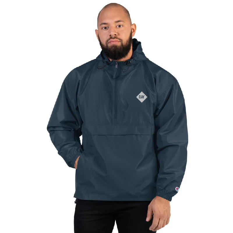 Quick Sale BAY Navy Windbreaker
