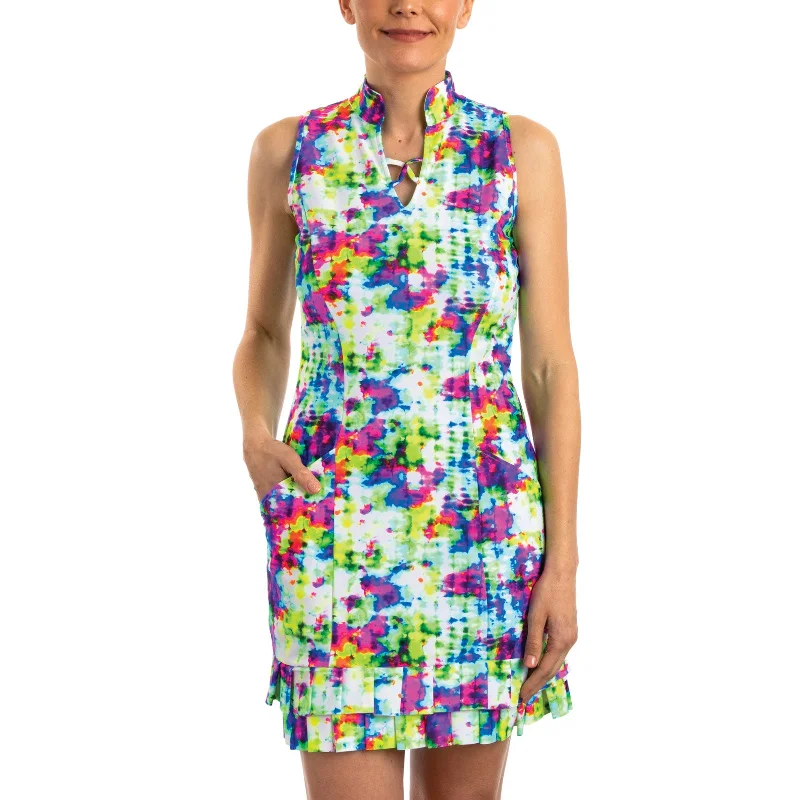 Bargain Prices printed dressprinted dressTzu Tzu Tango Dress - Aura