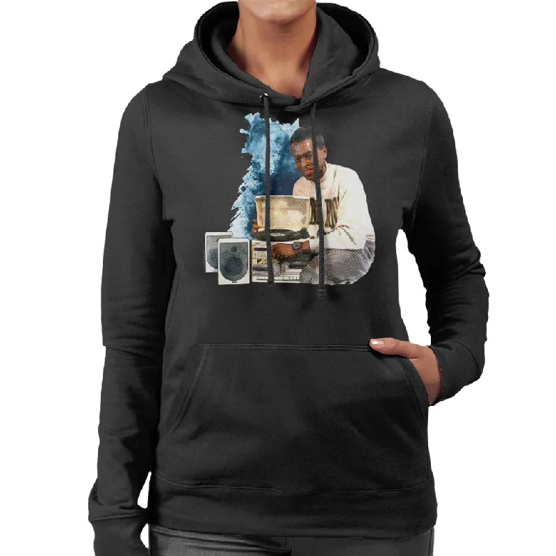 Savings Galore comfy hoodieTV Times Andi Peters With A HiFi 1988 Women's Hooded Sweatshirt Savings Galore comfy hoodieTV Times Andi Peters With A HiFi 1988 Women's Hooded Sweatshirt