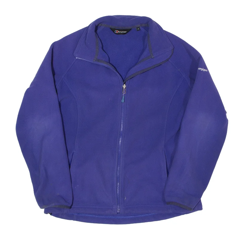 Closeout contemporary trench coatBERGHAUS Fleece Jacket Purple Womens L