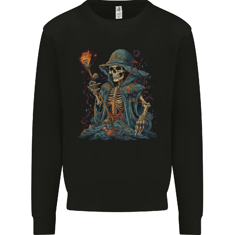 Special Discount urban sports sweatshirtA Living Dead Wizard Skull Sorcerer Mens Sweatshirt Jumper Special Discount urban sports sweatshirtA Living Dead Wizard Skull Sorcerer Mens Sweatshirt Jumper