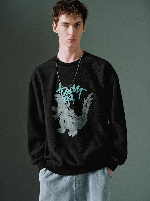 Markdown Madness Dinosaur Printed Sweatshirts