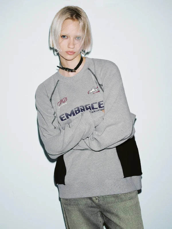 Price Blitz Loose Printed Sweatshirts