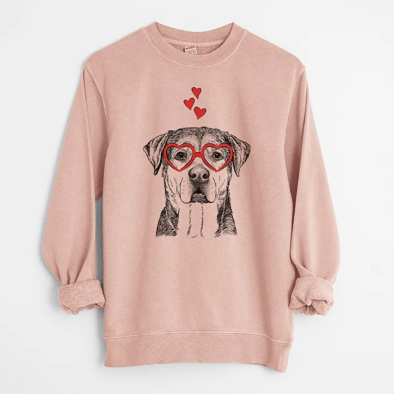 Exclusive Online Offer contemporary fitness sweatshirtValentine Gus the Rottweiler Mix - Unisex Pigment Dyed Crew Sweatshirt Exclusive Online Offer contemporary fitness sweatshirtValentine Gus the Rottweiler Mix - Unisex Pigment Dyed Crew Sweatshirt