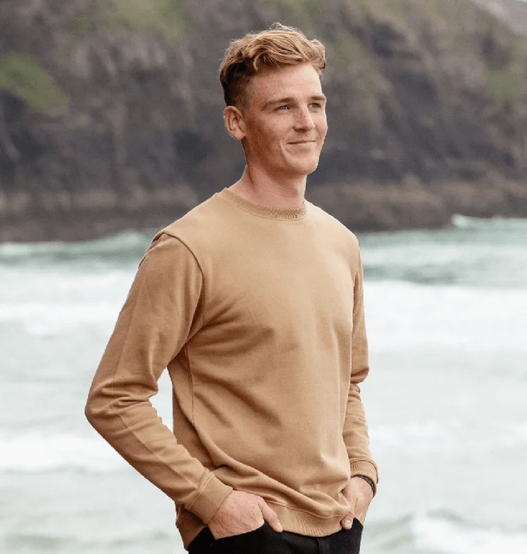 Clearance Event Men's Organic Crew Neck Sweatshirt