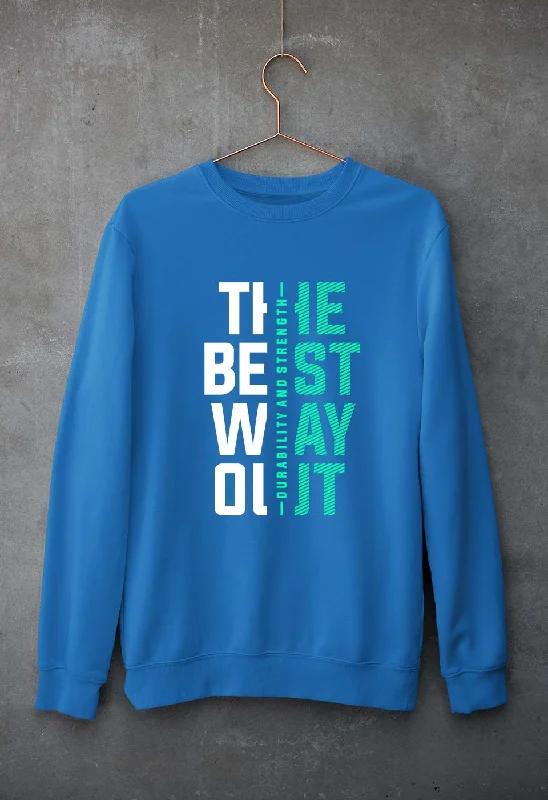 Today’s Special high-performance athletic hoodieThe Best Way Unisex Sweatshirt for Men/Women Today’s Special high-performance athletic hoodieThe Best Way Unisex Sweatshirt for Men/Women
