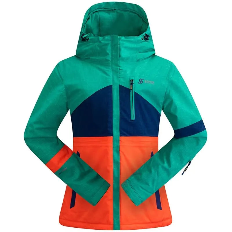 long-sleeve coatTRINGA Warm Womens Ski Snowboard Jacket