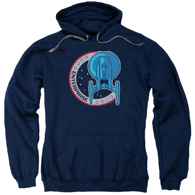 Price Break athletic hoodieStar Trek Enterprise Enterprise Patch - Pullover Hoodie