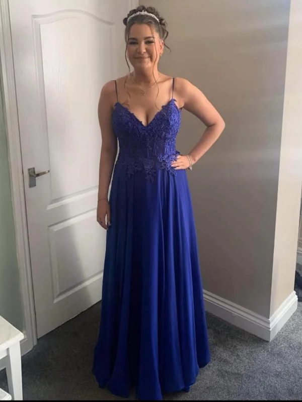 Massive Deals flowy dressflowy dressA Line V Neck Floor Length Navy Blue Lace Long Prom Dresses, Long Navy Blue Lace Formal Graduation Evening Dresses SP3053 Massive Deals flowy dressflowy dressA Line V Neck Floor Length Navy Blue Lace Long Prom Dresses, Long Navy Blue Lace Formal Graduation Evening Dresses SP3053
