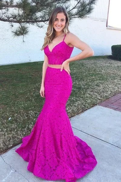 Unmissable Offer flowy maxi dressflowy maxi dressFitted Two Piece Fuchsia Pageant Dress