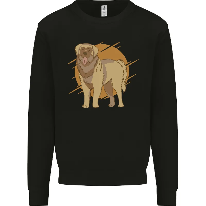 Price Fest oversized sports sweatshirtA Leonberger Dog Mens Sweatshirt Jumper