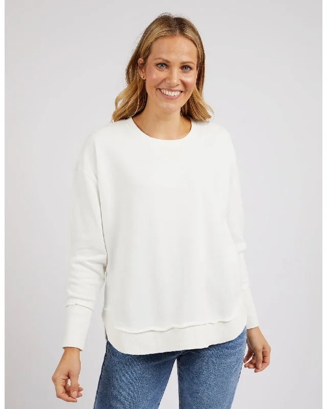 Exclusive Offers Foxwood Delilah Crew - Vintage White