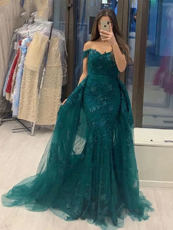 Limited Time off-shoulder dressoff-shoulder dressOff Shoulder Mermaid Green Lace Long Prom Dresses, Mermaid Green Lace Formal Dresses, Green Lace Evening Dresses SP2128 Limited Time off-shoulder dressoff-shoulder dressOff Shoulder Mermaid Green Lace Long Prom Dresses, Mermaid Green Lace Formal Dresses, Green Lace Evening Dresses SP2128