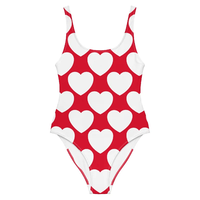 Savings Spectacular ELLIE LOVE red white - One-Piece Swimsuit