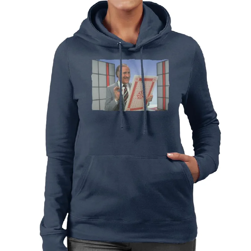 Massive Deals sporty hooded sweatshirtTV Times Bruce Forsyth On Game Show Play Your Cards Right Women's Hooded Sweatshirt