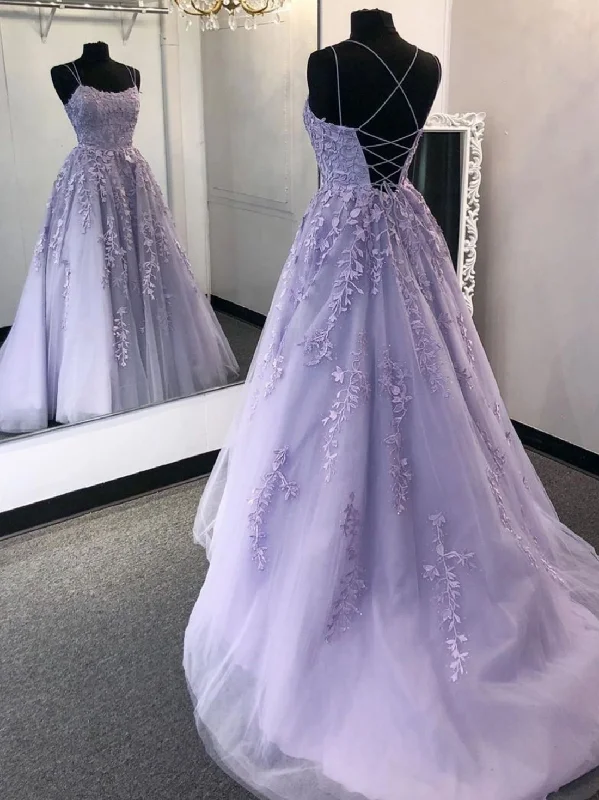 New Markdowns knit dressknit dressStylish Backless Purple Lace Long Prom Dresses, Purple Lace Formal Dresses, Purple Evening Dresses, Ball Gown